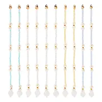 Glass Pearl Beaded Pendant