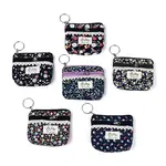 Flower Pattern Cotton Cloth Wallets