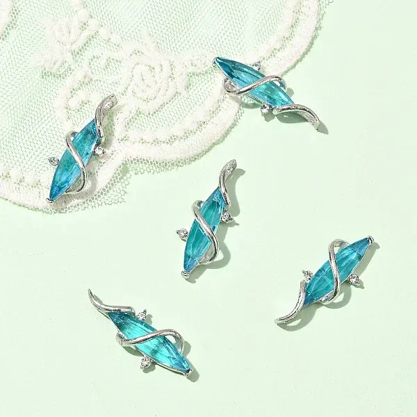 5Pcs Alloy Pendants