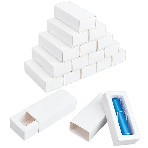 Foldable Paper Gift Packaging Drawer Boxes