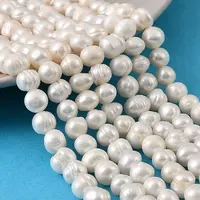 Natural Cultured Freshwater Pearl Beads Strands