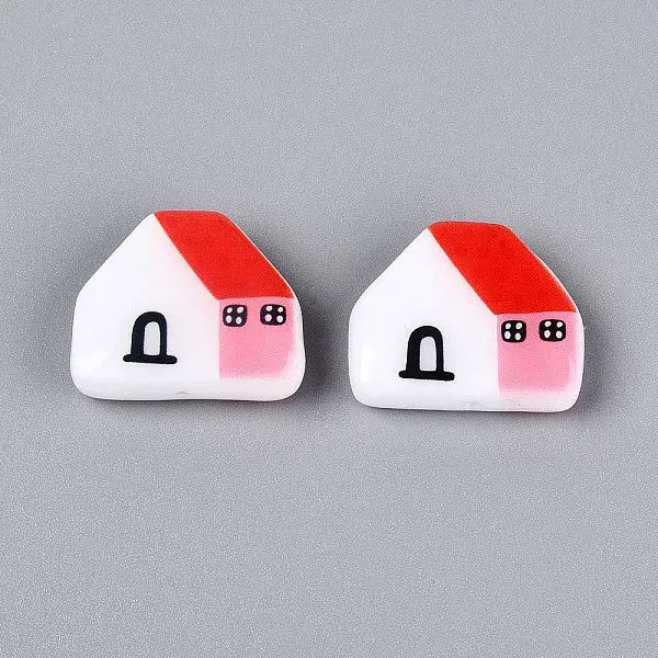 Printed Opaque Resin Beads