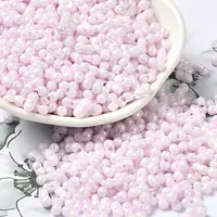 Opaque Colours Luster Glass Seed Beads