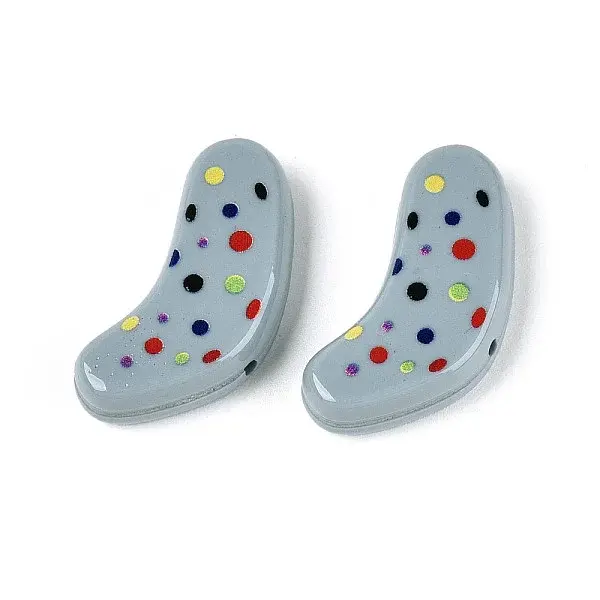 Printed Opaque Resin Beads