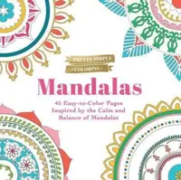 Pretty Simple Coloring: Mandalas - Adams Media