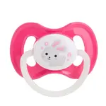 CANPOL BABIES Bunny&Company dudlík kaučuk třešinka 6-18m růžový 1 kus