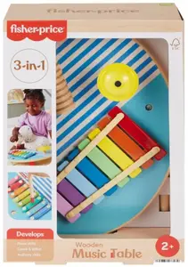 Dřevěný hudební stolek