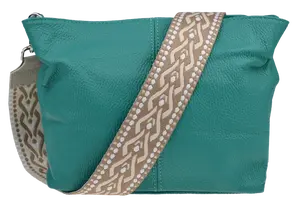 NovaKabelka.cz Batilda Smeraldo s přídavným popruhem VI