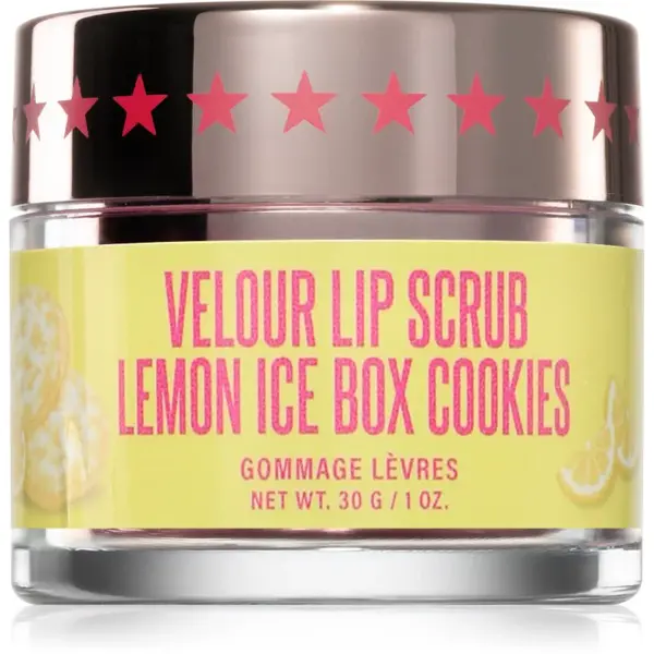 Jeffree Star Cosmetics Velour Lip Scrub peeling na pery Lemon Icebox Cookie 30 g