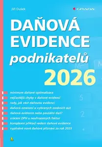 Kniha: Daňová evidence podnikatelů 2026 od Dušek Jiří