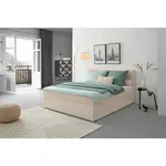 MID.YOU AMERICKÁ POSTEL, 180/200 cm, béžová