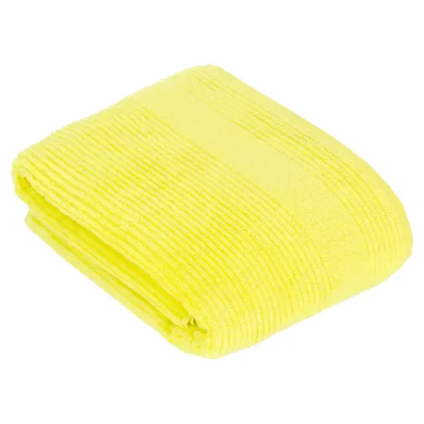 Vossen RUČNÍK DO KOUPELNY, 100/150 cm, žlutá