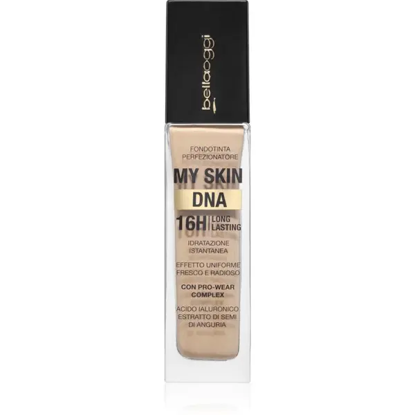 bellaoggi My Skin DNA hydratačný make-up pre dokonalú pleť odtieň Ivory Cream 34 ml