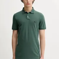 Polo tričko Abercrombie & Fitch pánské, zelená barva, KI124-5231