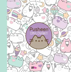 Pusheen - omalovánky - Claire Belton