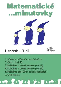 Matematické minutovky pro 1. ročník / 3. díl - Josef Molnár, Hana Mikulenková