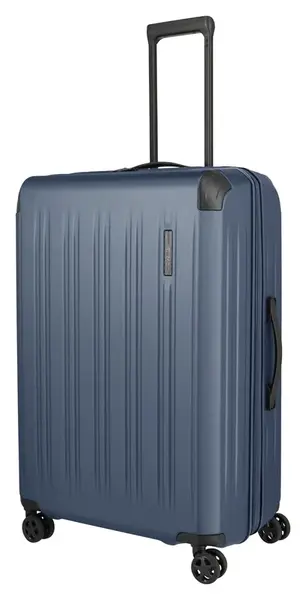 Velký skořepinový kufr na kolečkách Travelite Dynamiic L exp Denim blue