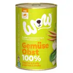 WOW Zelenina a ovoce PUR konzerva pro psy 400 g