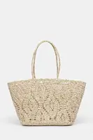 Plážový koš Answear.LAB béžová barva