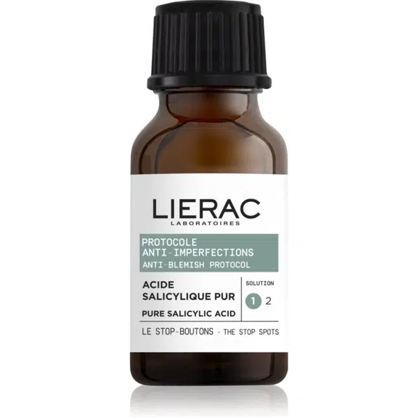 Lierac Anti-Blemish Protocol The Peeling pleťový peeling s kyselinou salicylovou 15 ml