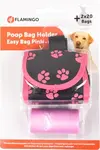 Flamingo držák na sáčky na psích exkrementů Růžový