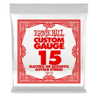 Ernie Ball 1027 Plain Steel Single .015