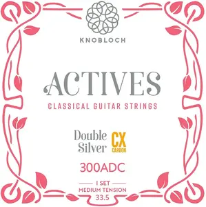 Knobloch ACTIVES Double Silver CX Carbon Medium Tension 33.5