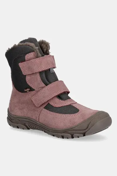 Dětské sněhule Froddo LINZ WOOL TEX HIGH růžová barva, G3160229