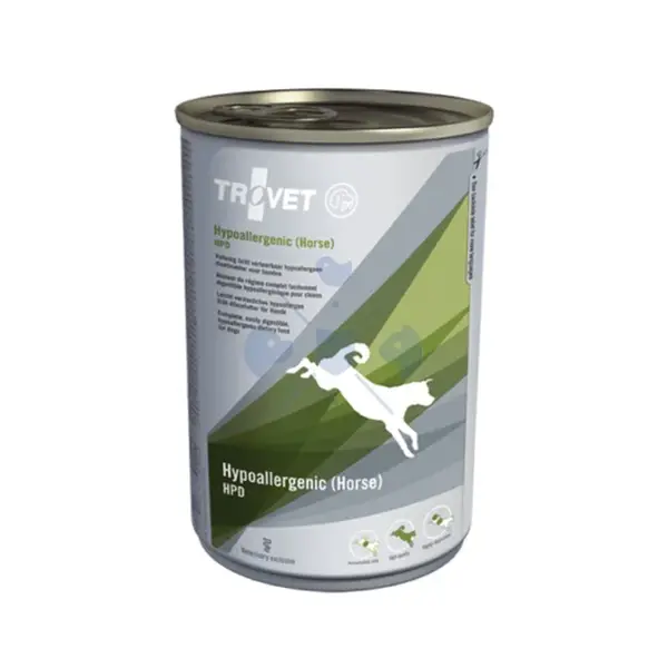 Trovet Hypoallergenic Horse Dog konzerva (HPD) 400 g