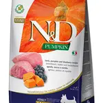 N&D Pumpkin Dog Adult Mini Lamb & Blueberry 2,5 kg