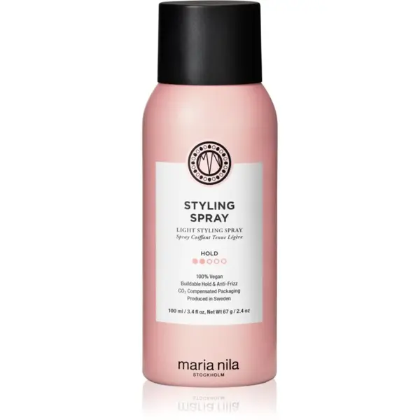 Maria Nila Style & Finish Styling Spray lak na vlasy s ľahkou fixáciou bez sulfátov Styling Spray 100 ml