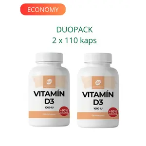 DR. FLEMING Vitamin D3 1000IU +10% gratis 2x110 kapsúl DUOPACK