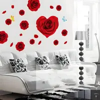 Samolepka na stenu/Tapeta Roses H16347