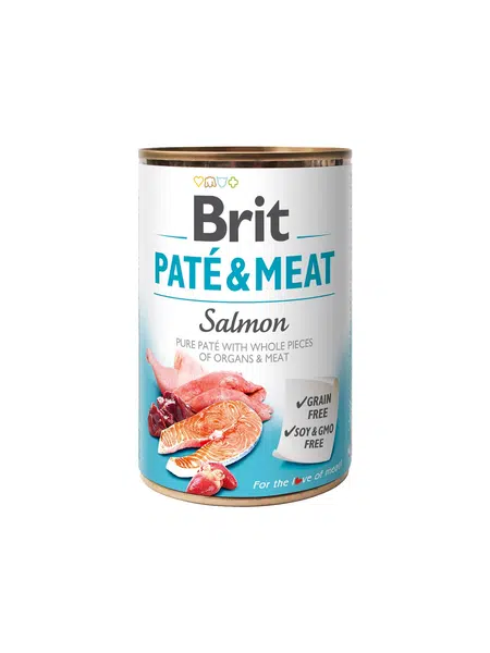 Brit Paté & Meat Salmon 400 g