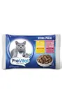 PreVital kapsičky s kuracím a teľacím mäsom 4 x 100 g