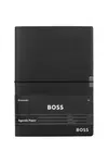 Zápisník BOSS Elegance Black Agenda A5 černá barva