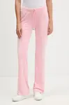 Velurové teplákové kalhoty Juicy Couture