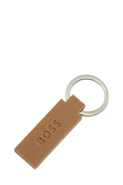 BOSS Přívěsek na klíče BOSS Edge Iconic Camel