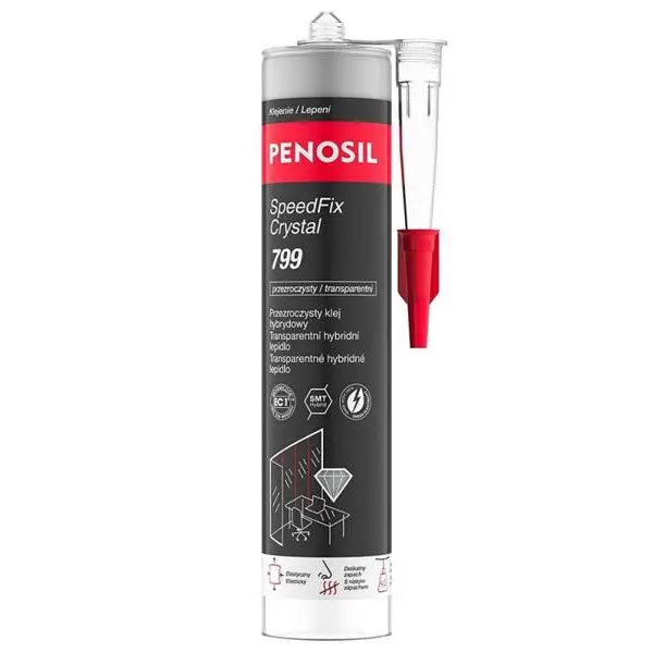 Lepidlo elastické multiaplikační PENOSIL 799 transparentní 280ml