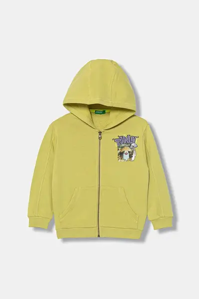 Dětská bavlněná mikina United Colors of Benetton