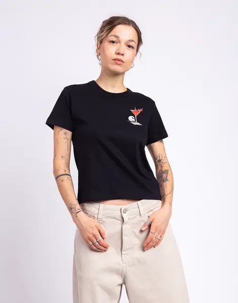 Tričko Carhartt WIP W' S/S Jake Garcia T-Shirt Black