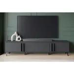 NÍZKÁ KOMODA, černá, 180/40/33 cm