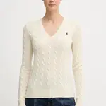 Svetr Polo Ralph Lauren dámský, béžová barva, 211971866