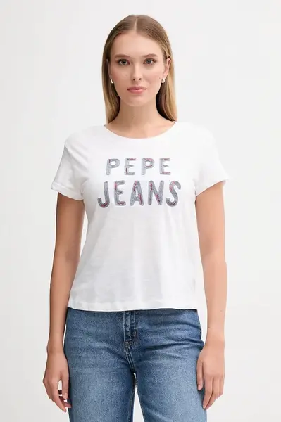 Pepe Jeans Bavlněné tričko Pepe Jeans