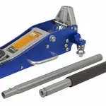 Hydraulický zvedák pojízdný 1,5 t, nízkoprofilový, 90-358 mm, hliníkový - HOTECHE