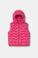 Dětská vesta United Colors of Benetton růžová barva, 21INGJ00H