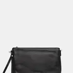 Kožená kabelka Gianni Chiarini NORA POUCH černá barva, BS.10225.GRN