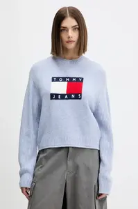 Svetr s příměsí vlny Tommy Jeans