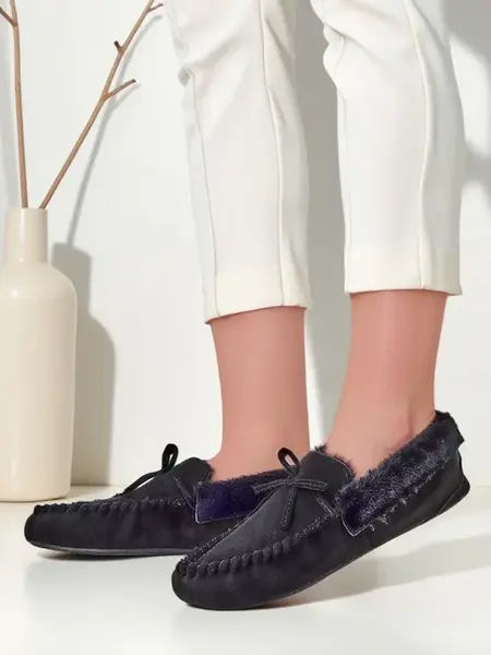 Resti Women's moccasins with fur Ahtikes