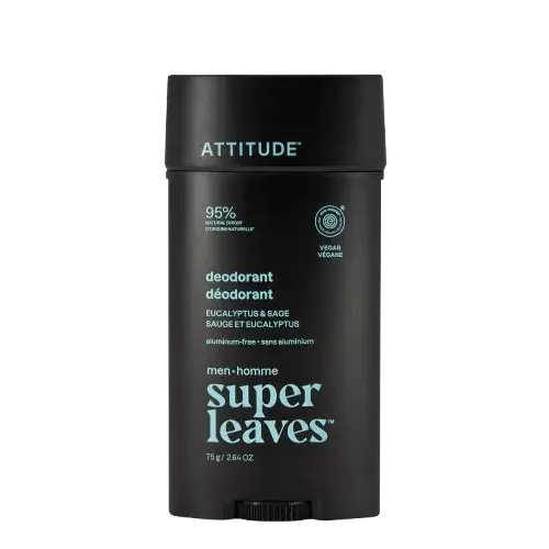 ATTITUDE Pánský deodorant Super leaves Eukalyptus & Šalvěj 75 g
